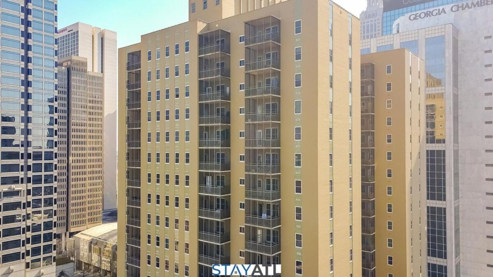 High Rise Downtown Condo With Skyline View Atlanta Eksteriør billede